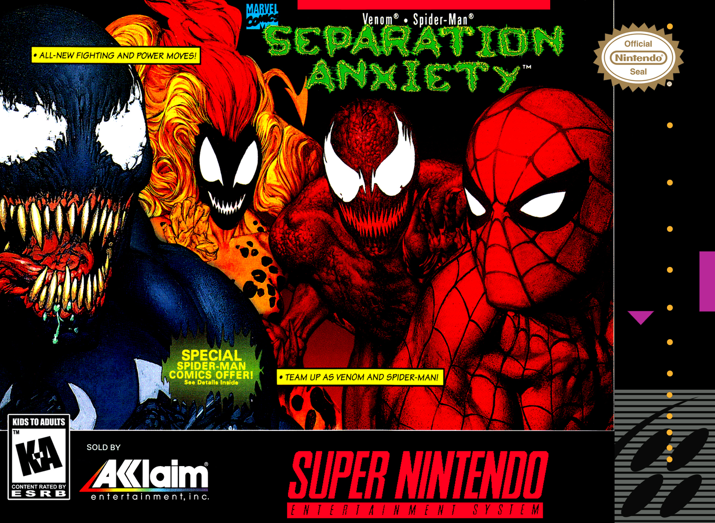 SEPARATION ANXIETY  - SNES