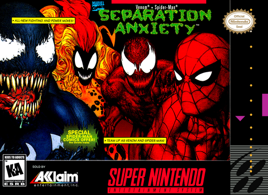 SEPARATION ANXIETY  - SNES