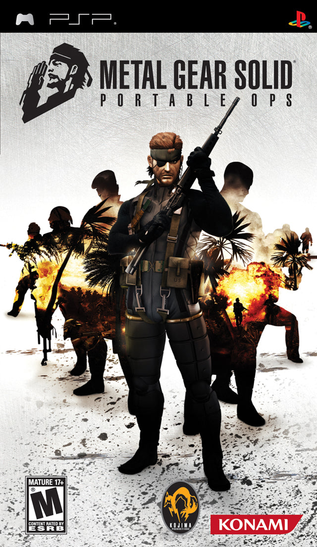 METAL GEAR SOLID: PORTABLE OPS  - PSP