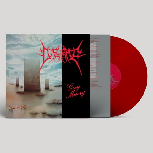 DISGRACE - GREY MISERY (TRANSPARENT RED VINYL)