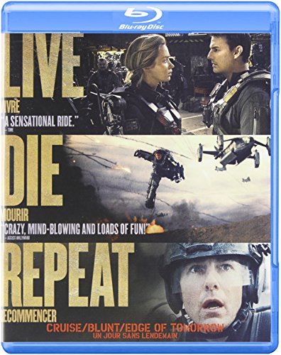 LIVE DIE REPEAT (EDGE OF TOMORROW) - BLU-INC. DVD COPY