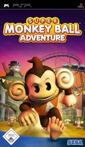 SUPER MONKEY BALL ADVENTURE  - PSP