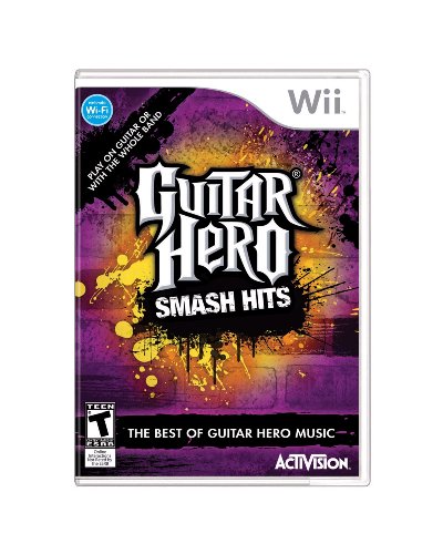 GUITAR HERO SMASH HITS - STANDALONE SOFTWARE - WII STANDARD EDITION