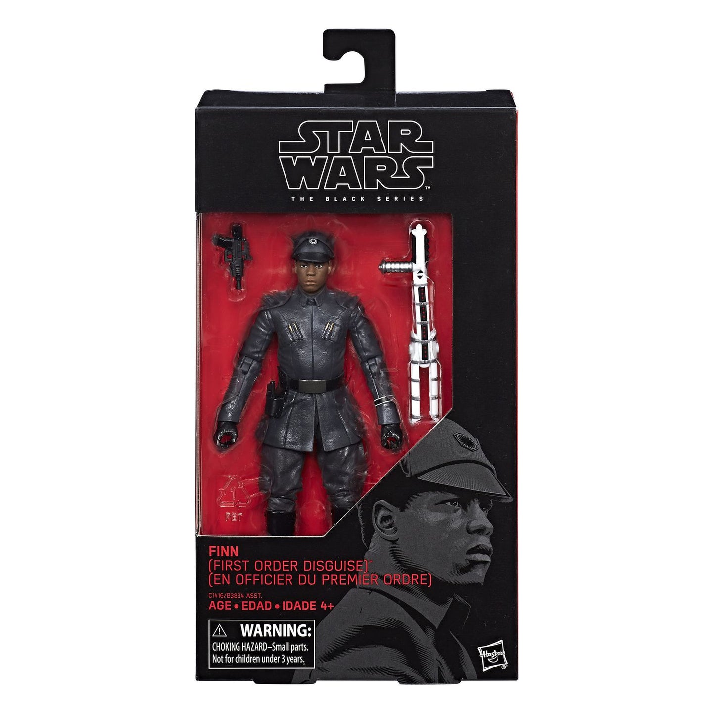 STAR WARS: FINN (FIRST ORDER DISGUISE) - BLACK SERIES-#51