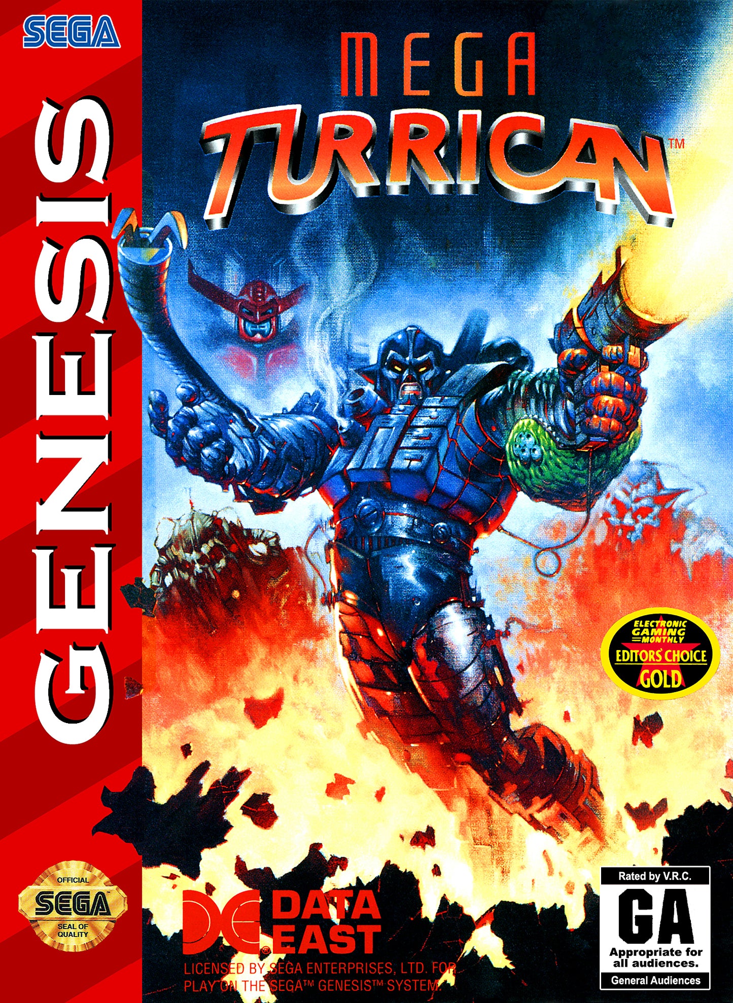 MEGA TURRICAN  - GENESIS