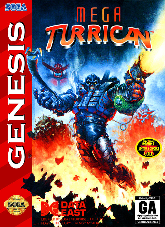 MEGA TURRICAN  - GENESIS