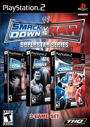 WWE SMACKDOWN VS RAW: SUPERSTAR SERIES  - PS2