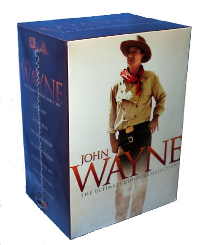 JOHN WAYNE THE ULTIMATE COWBOY COLLECTION 7 DVD BOX SET