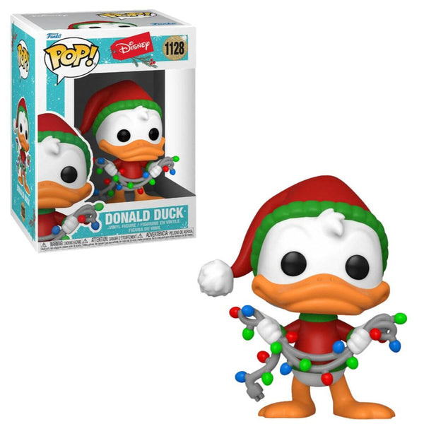 DISNEY HOLIDAY: DAISY DUCK 127/DONALD DUCK 1128 - FUNKO POP!-SET OF 2 [FP/SE/WD/1]