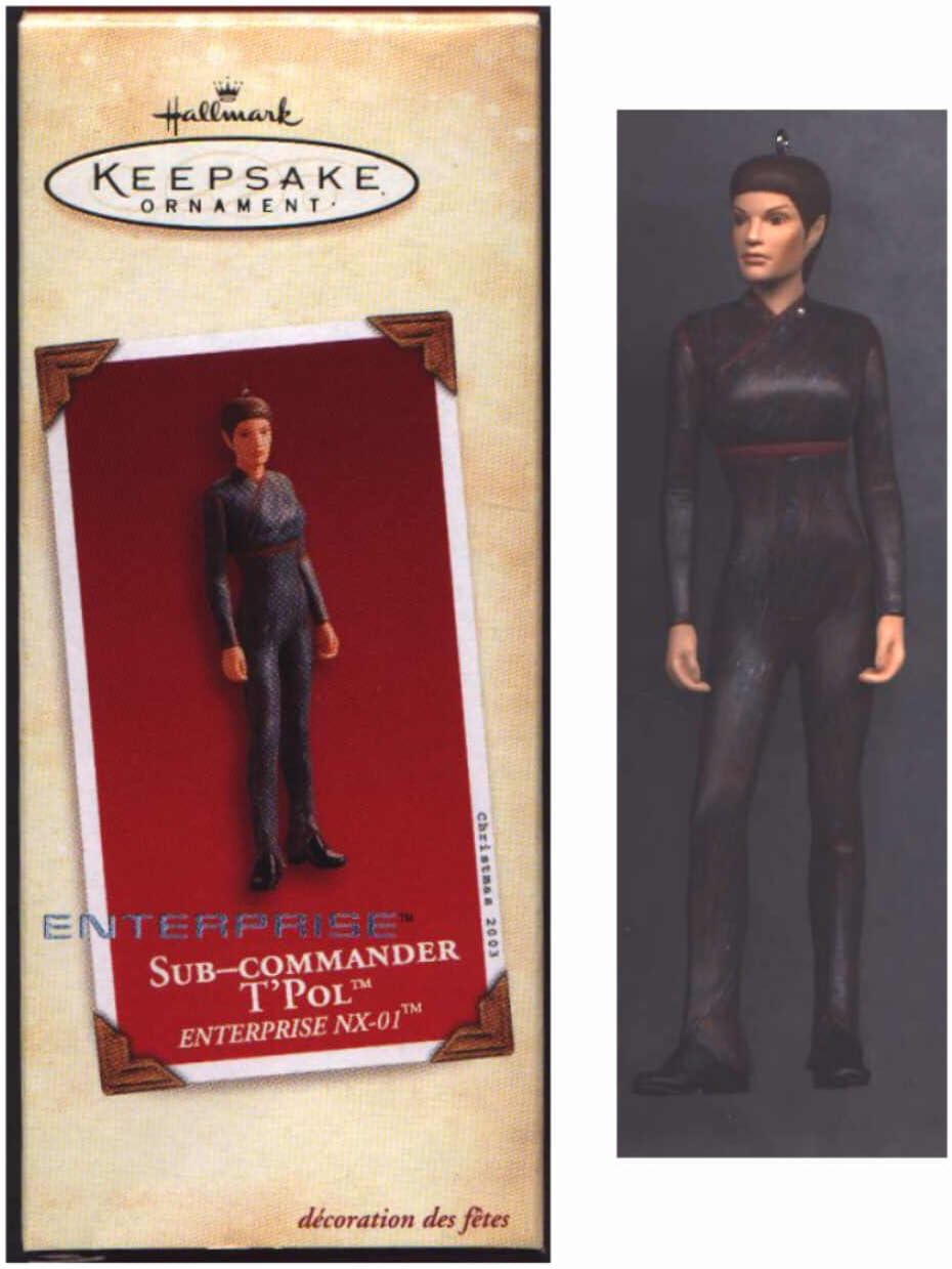 STAR TREK: SUB-COMMANDER T'POL - ORNAMENT-HALLMARK