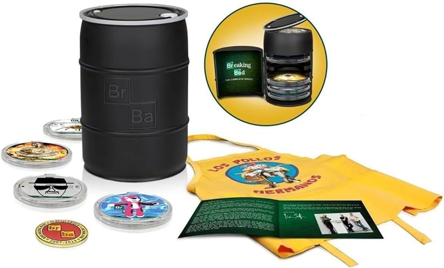 BREAKING BAD  - BLU-COMPLETE SERIES (16 DISCS-BARREL)