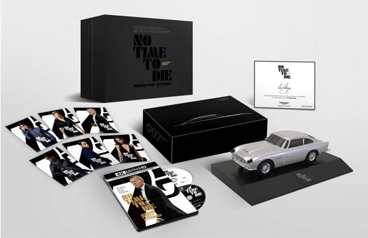 NO TIME TO DIE (JAMES BOND)  - BLU-4K-LIMITED EDITION PREMIUM GIFT SET