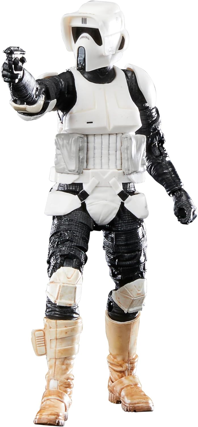 STAR WARS: BIKER SCOUT - BLACK SERIES-40TH ANN