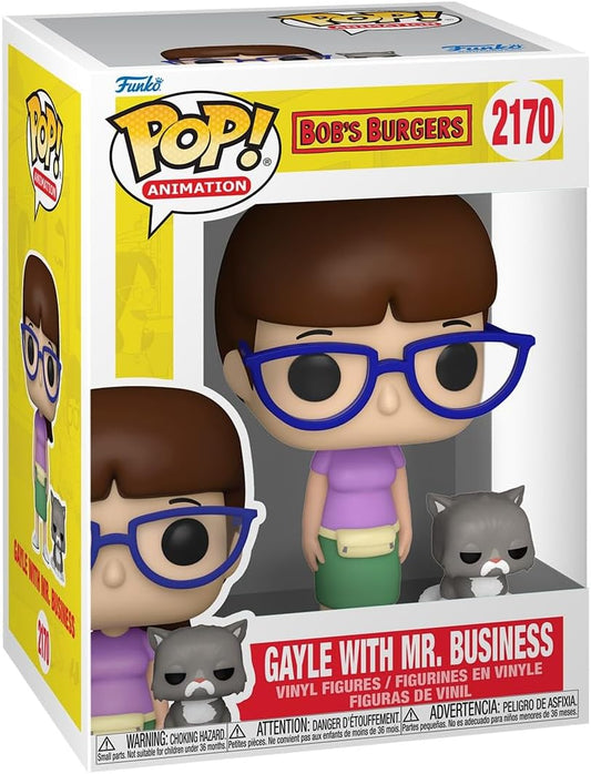 BOB'S BURGERS: GAYLE WITH MR. BUSINESS #2170 - FUNKO POP!