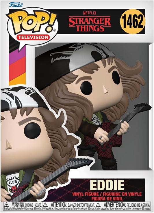 STRANGER THINGS: EDDIE #1462 (WITH GUTAR) - FUNKO POP!