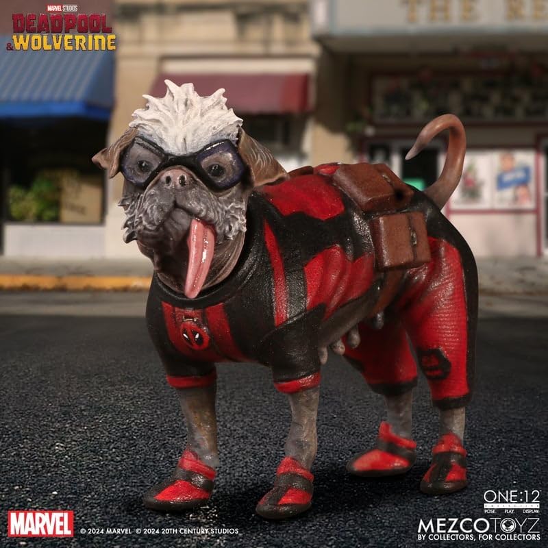 DEADPOOL & DOGPOOL (6") - ONE:12-MEZCO-DELUXE ED.