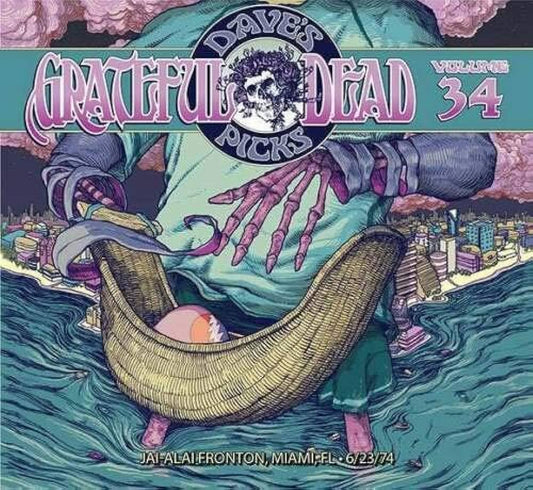 GRATEFUL DEAD - DAVE'S PICKS V34 (4CDS)(LTD ED #)