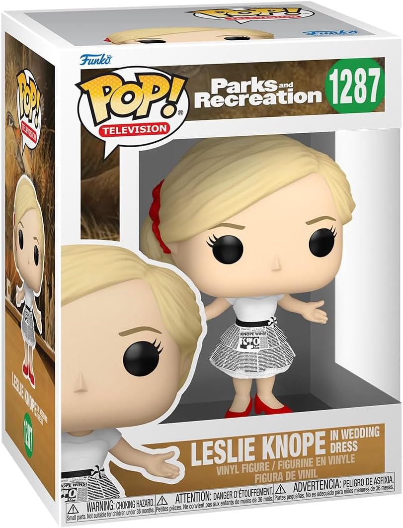 PARKS & RECREATION: LESLIE KNOPE IN WEDDING DRESS #1287 - FUNKO POP!
