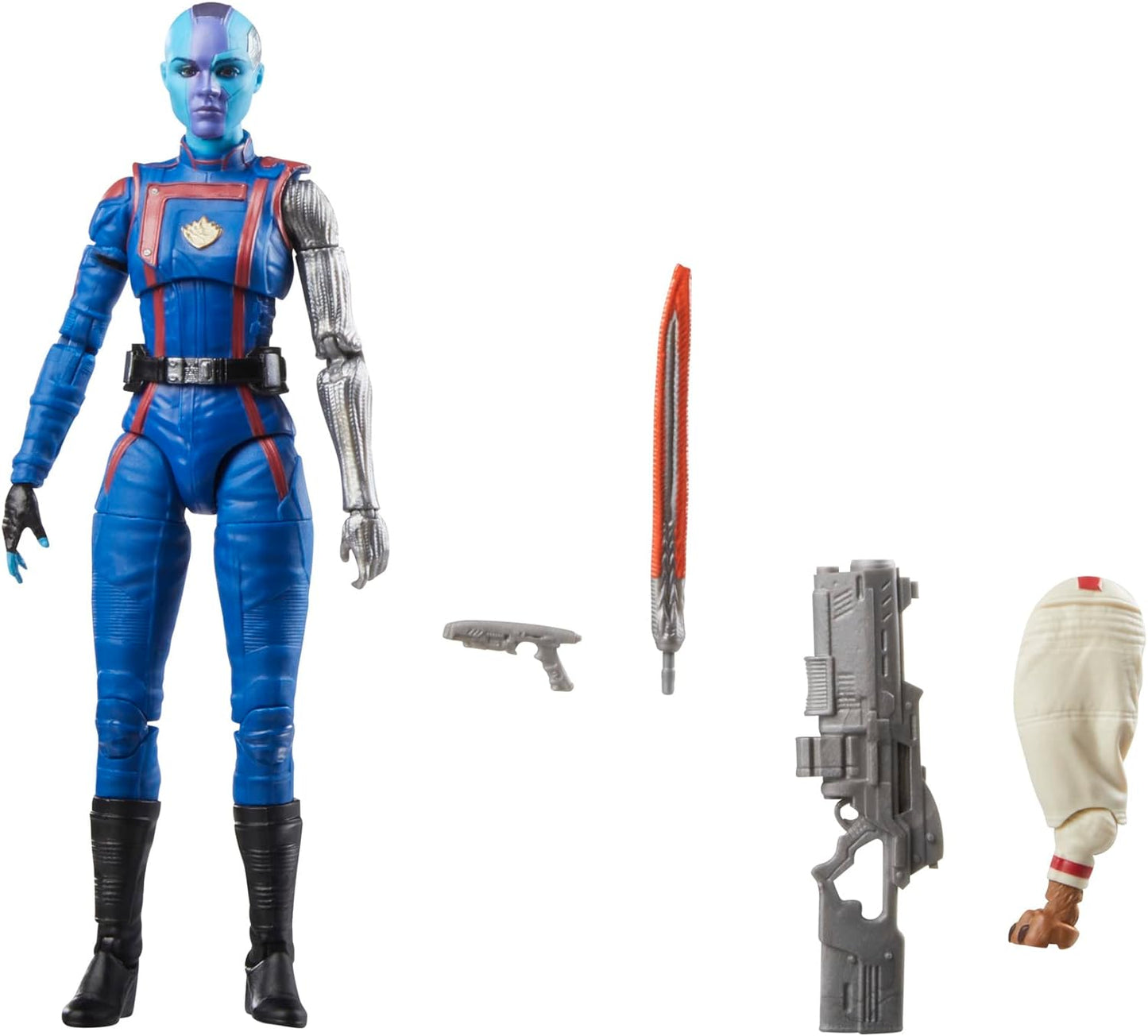 GUARDIANS OF THE GALAXY V3: NEBULA - MARVEL LEGENDS-COSMO BUILD-A