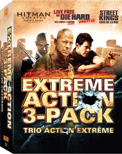 EXTREME ACTION 3-PACK: HITMAN / LIVE FREE OR DIE HARD / STREET KINGS