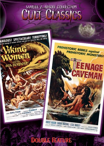 VIKING WOMEN & THE SEA SERPENT/TEENAGE C  - DVD-CULT CLASSIC-DOUBLE FEATURE