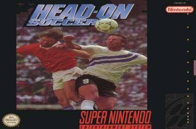 HEAD-ON SOCCER  - SNES (W/BOX)