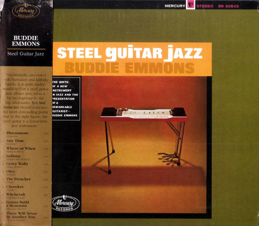 EMMONS, BUDDY  - STEEL GUITAR JAZZ (REISSUE)