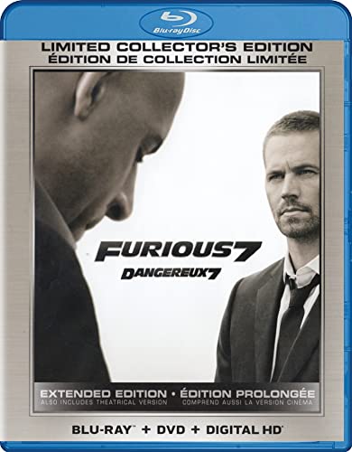 FURIOUS 7 - BLU-INC. DVD COPY (LIMITED COLLECTOR'S E