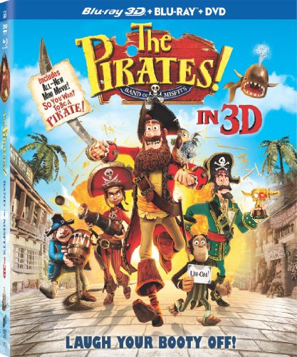 THE PIRATES! BAND OF MISFITS [BLU-RAY 3D + BLU-RAY + DVD] (BILINGUAL)