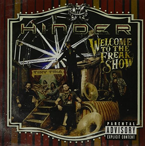 HINDER - WELCOME TO THE FREAKSHOW