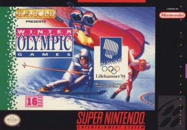 WINTER OLYMPIC GAMES: LILLEHAMMER 94  - SNES (W/BOX & MANUAL)