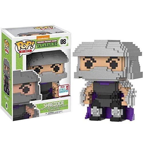 TEENAGE MUTANT NIJA TURTLES: SHREDDER #08 (8-BIT) - FUNKO POP!-2017 FALL CON