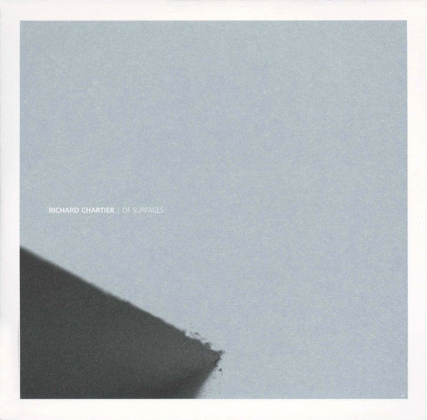 CHARTIER, RICHARD  - OF SURFACES