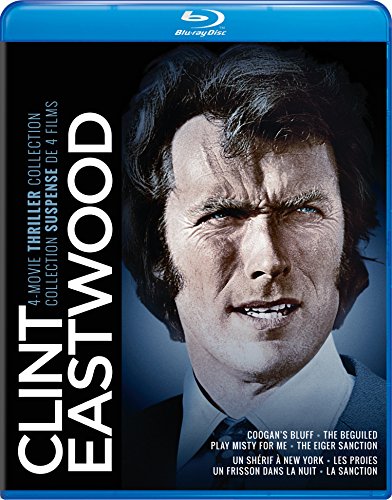 CLINT EASTWOOD 4-MOVIE THRILLER COLLECTION: COOGAN'S BLUFF / THE BEGUILED / PLAY MISTY FOR ME / THE EIGER SANCTION [BLU-RAY] (BILINGUAL)