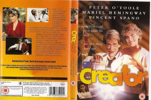 CREATOR - DVD-1985-PETER O'TOOLE (REGION FREE)