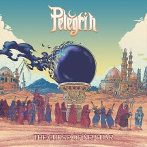 PELEGRIN - THE CURSE OF NEPHTAR (SEA BLUE W/MUSTARD YELLOW, BURGUNDY & OPAQUE BLACK) [LP]
