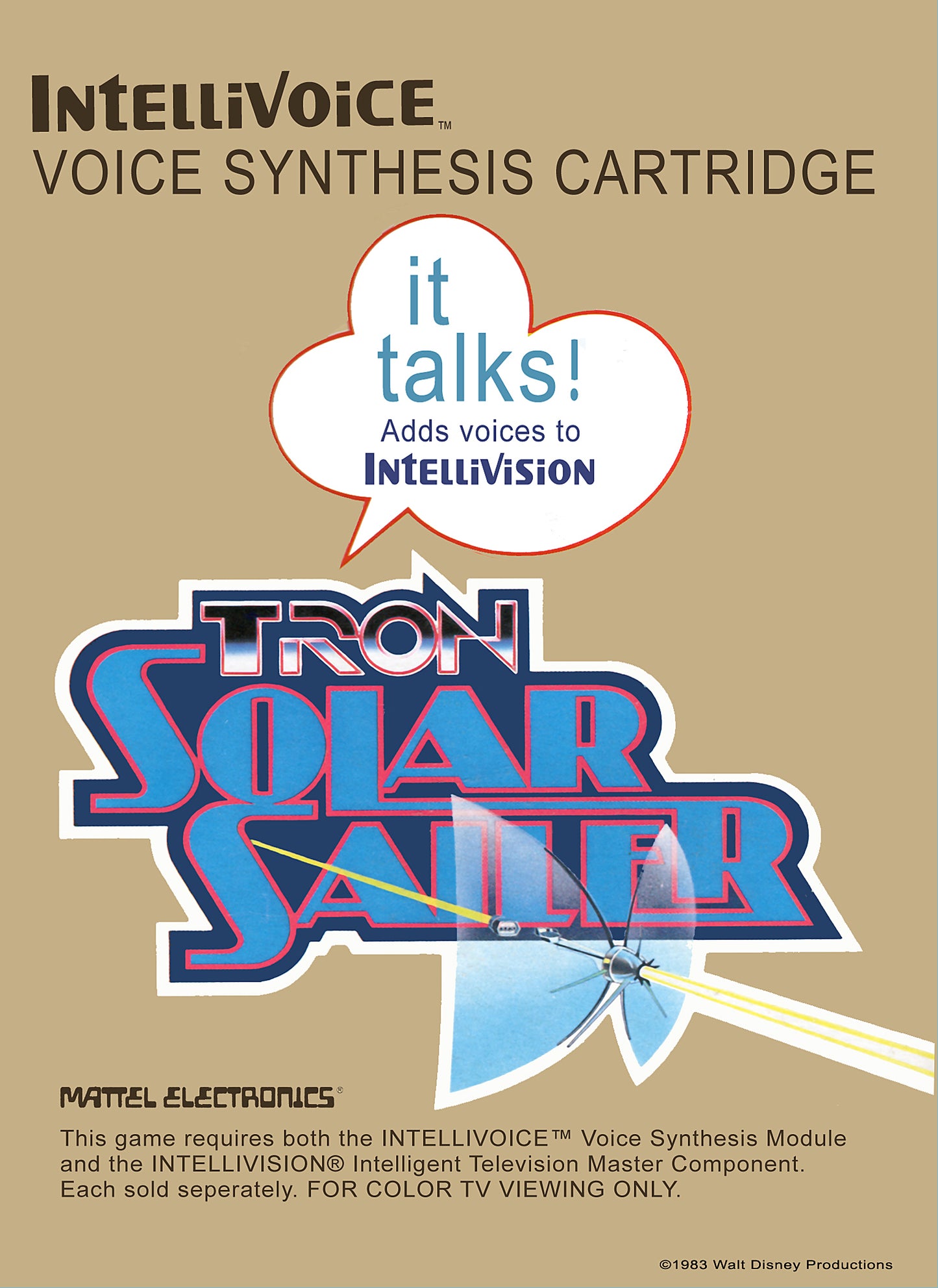TRON: SOLAR SAILER  - INTELLI
