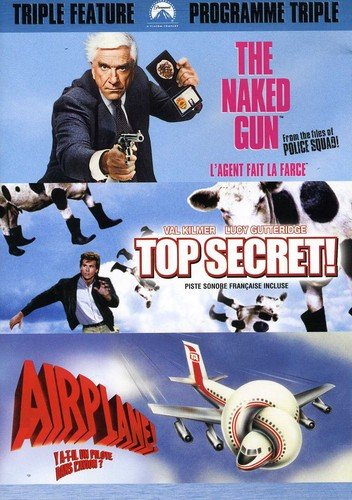 NAKED GUN/TOP SECRET/AIRPLANE - DVD-TRIPLE FEATURE