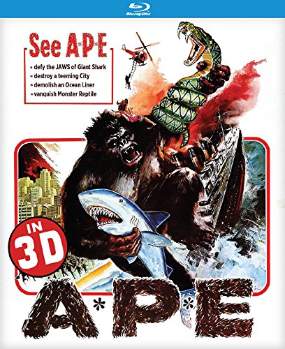 APE 3-D (1976) AKA A*P*E [BLU-RAY]