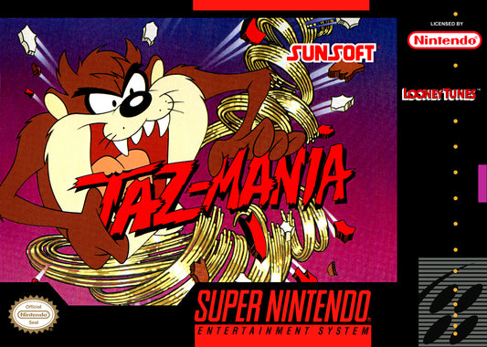 TAZ-MANIA  - SNES (W/BOX)