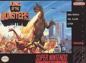 KING OF THE MONSTERS  - SNES (W/BOX)