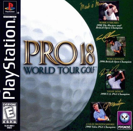 PRO 18 WORLD TOUR GOLF  - PS1