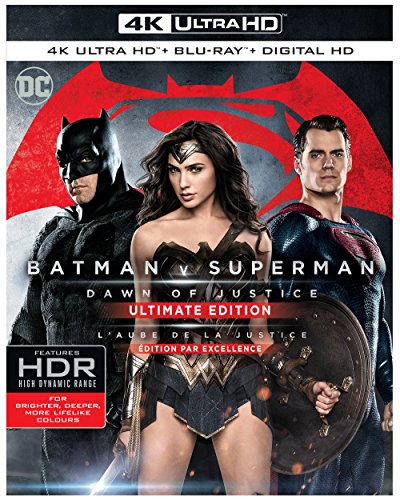 BATMAN V SUPERMAN: DAWN OF JUSTICE (4K ULTRA HD + BLU-RAY + DIGITAL HD) (2 DISC) (BILINGUAL) ULTIMATE EDITION (EXTENDED CUT)