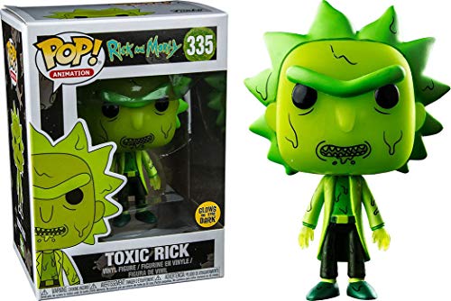 RICK & MORTY: TOXIC RICK #335 - FUNKO POP!-GLOW IN THE DARK