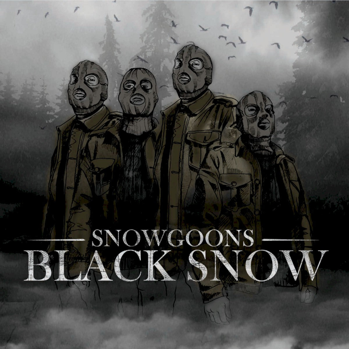 SNOWGOONS  - BLACK SNOW