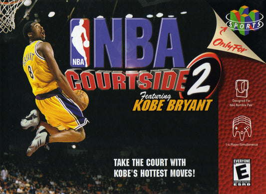 NBA COURTSIDE 2  - N64 (W/BOX)