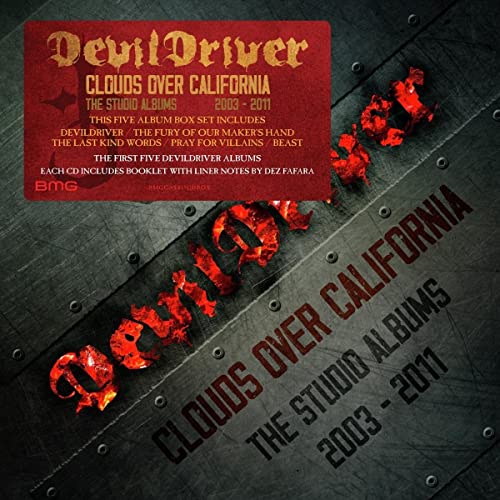 DEVIL DRIVER - CLOUDS OVER CALIFORNIA- STUDIO ALBUMS 20