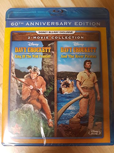 DAVY CROCKETT 2-MOVIE COLLECTION 60TH ANNIVERSARY BLU-RAY