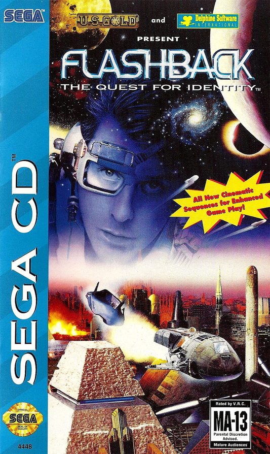 FLASHBACK: THE QUEST FOR IDENTITY  - SEGACD