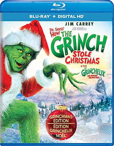 HOW THE GRINCH STOLE CHRISTMAS  - BLU-2000-JIM CARREY-GRINCHMAS EDITION